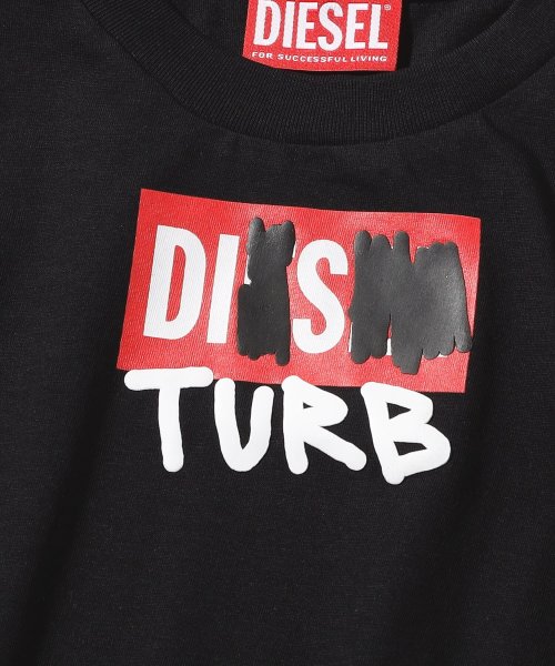 DIESEL(DIESEL)/DIESEL(ディーゼル)Kids & Junior ブランドロゴ半袖Tシャツカットソー/img07