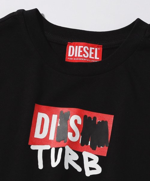 DIESEL(DIESEL)/DIESEL(ディーゼル)Kids & Junior ブランドロゴ半袖Tシャツカットソー/img06