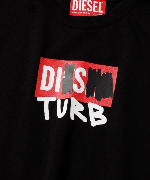 DIESEL(DIESEL)/DIESEL(ディーゼル)Kids & Junior ブランドロゴ半袖Tシャツカットソー/img07