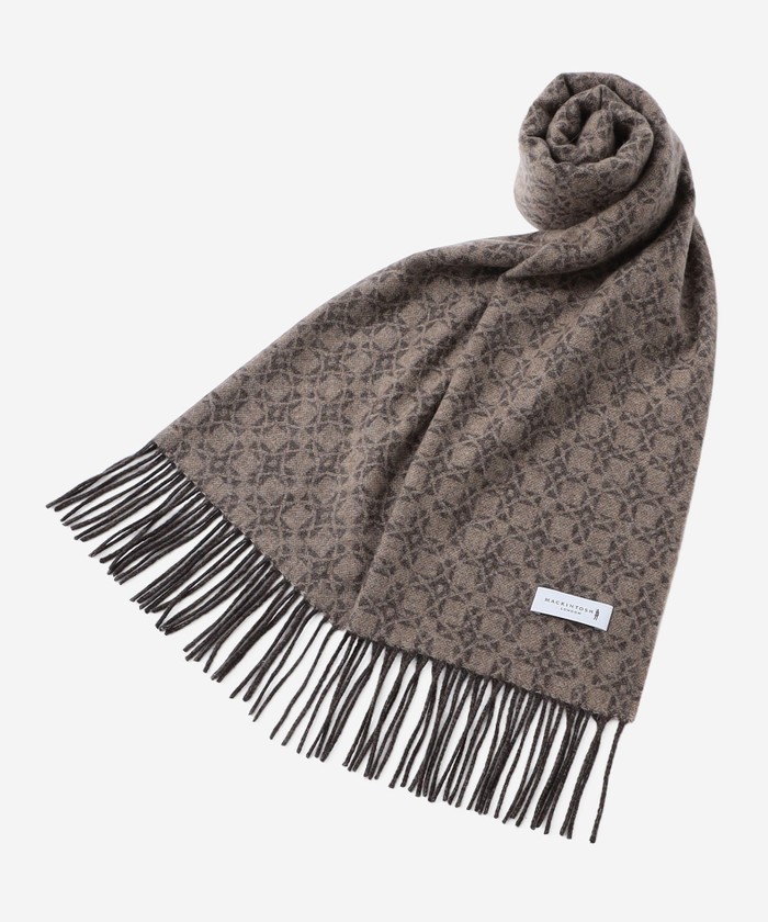 カシミヤアンドリュー柄マフラー(505748372)｜HANKYU MEN'S / 阪急メンズ