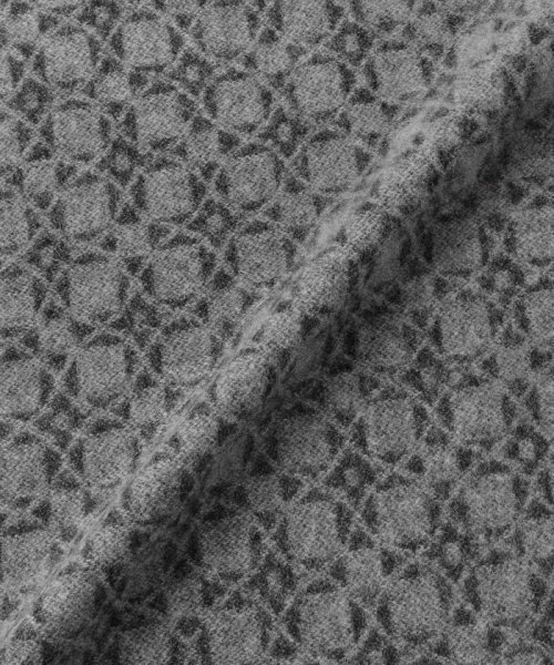 カシミヤアンドリュー柄マフラー 