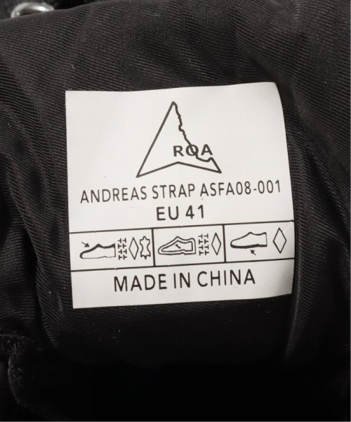 【ROA / ロア】ANDREAS STRAP ROA ロア