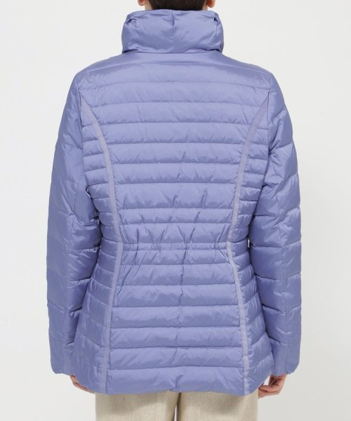 ＊STORY掲載＊【L】【ウォッシャブル】シャンブレーグリーンダウンジャケット ウォッシャブル