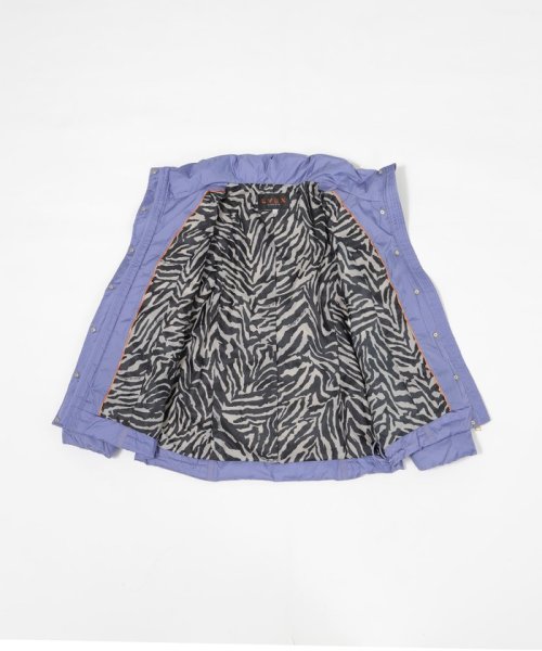 ＊STORY掲載＊【L】【ウォッシャブル】シャンブレーグリーンダウンジャケット ウォッシャブル