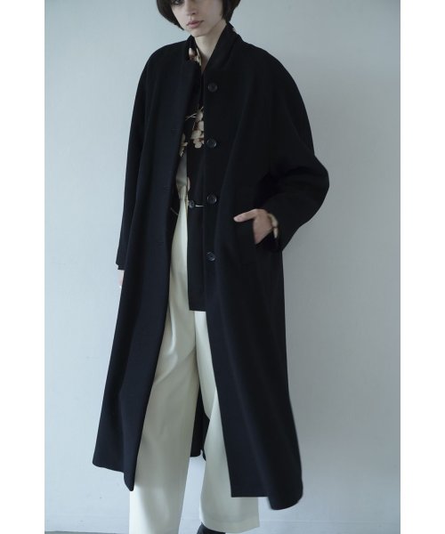 CLANE(クラネ)/NO COLLAR FLARE COAT/img06