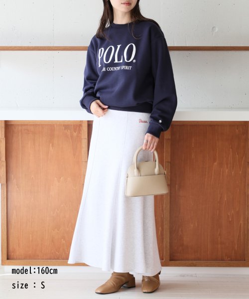 POLO BCS(ポロ　ビーシーエス)/◎SETUP7別注商品◎【POLO BCS】トップス スウェット ロゴ トレーナー 長袖 ラウンドネック プルオーバー オーバーサイズ ユニセックス/img20