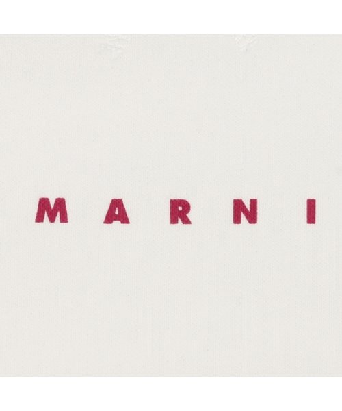 MARNI(マルニ)/マルニ スウェット レギュラーフィット オーガニックコットン ホワイト レディース MARNI FLJE0128P7 USCU87 LOW02/img06