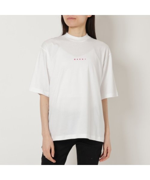 MARNI(マルニ)/マルニ Tシャツ カットソー オーガニックコットン ホワイト レディース MARNI THJE0263P1 USCS87 L2W01/img01