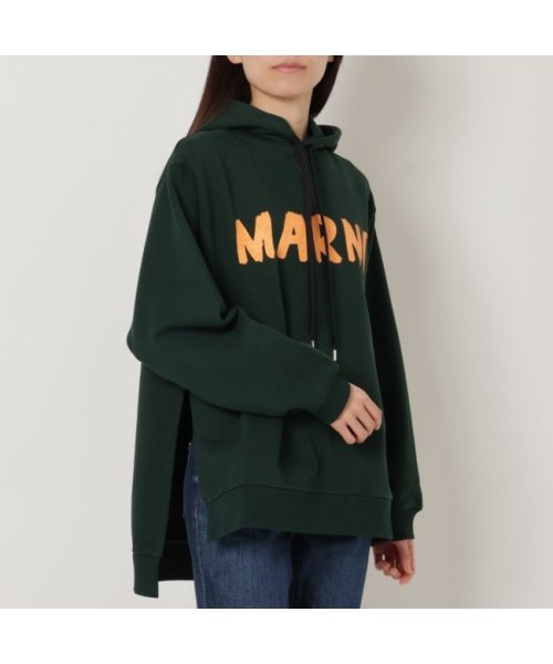 MARNI(マルニ)/マルニ パーカー フーディー オーバーサイズ オーガニックコットン グリーン レディース MARNI FLJE0179P1 USCU88 LOV89/img01