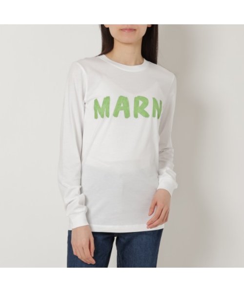 MARNI(マルニ)/マルニ Tシャツ カットソー オーガニックコットン ホワイト レディース MARNI THJE0294P1 USCS11 L3W01/img01