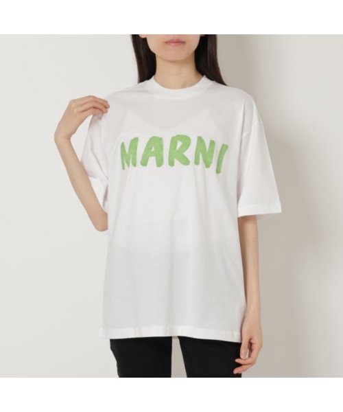 MARNI(マルニ)/マルニ Tシャツ カットソー ホワイト レディース MARNI THJET49EPH USCS11 L3W01/img01