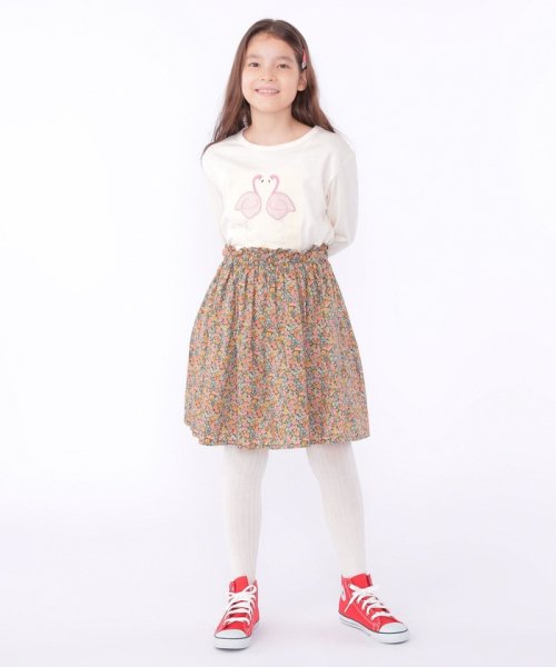 SHIPS KIDS(シップスキッズ)/SHIPS KIDS:140～150cm / ツイン バード フェイクファー 長袖 TEE/img06