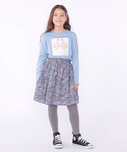 SHIPS KIDS(シップスキッズ)/SHIPS KIDS:140～150cm / ツイン バード フェイクファー 長袖 TEE/img14