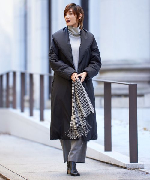 ADSダウン ショールカラーコート 