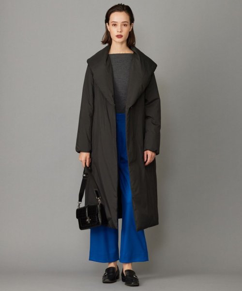 ADSダウン ショールカラーコート 