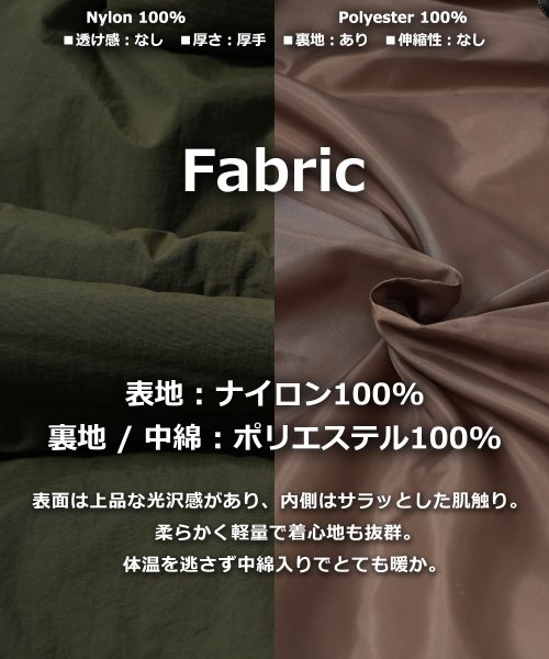 1111clothing(ワンフォークロージング)/◆ナイロン 中綿 ダウンベスト◆ 中綿ベスト メンズ ダウンベスト レディース オーバーサイズ ベスト ビッグシルエット アウター 防寒 大きいサイズ 秋 秋冬/img03