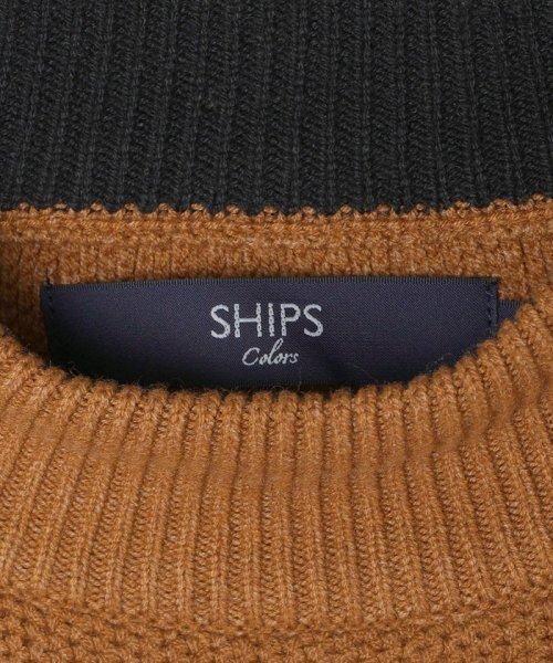 SHIPS Colors  MEN(シップスカラーズ　メン)/SHIPS Colors:〈洗濯機可能〉ラーベン モックネック ニット/img07