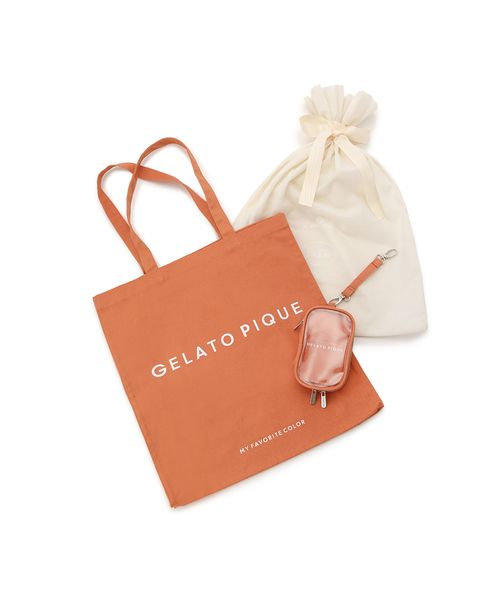 GELATO PIQUE × BTS キャリーポーチ トートバッグ セット GELATO PIQUE × BTS キャリーポーチ トートバッグ セット