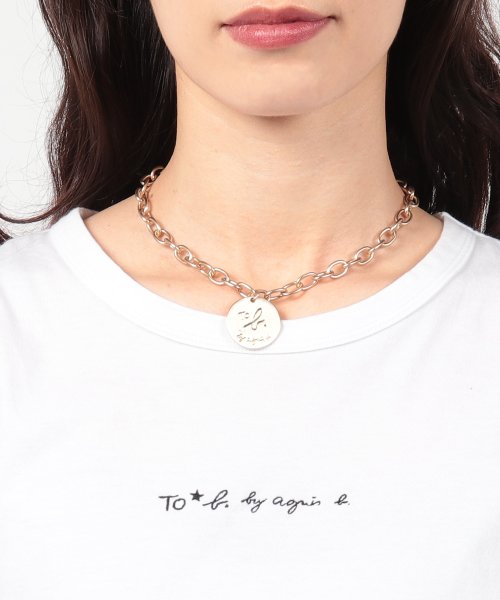 To b. by agnes b. OUTLET(トゥー　ビー　バイ　アニエスベー　アウトレット)/【Outlet】WV20 NECKLACE チャンキーチェーンサークルネックレス/img05