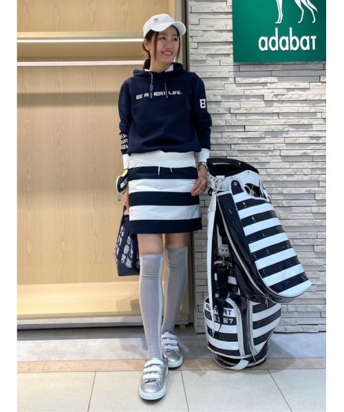 【リバーシブル／撥水／防風】ウェストゴム 中綿スカート 