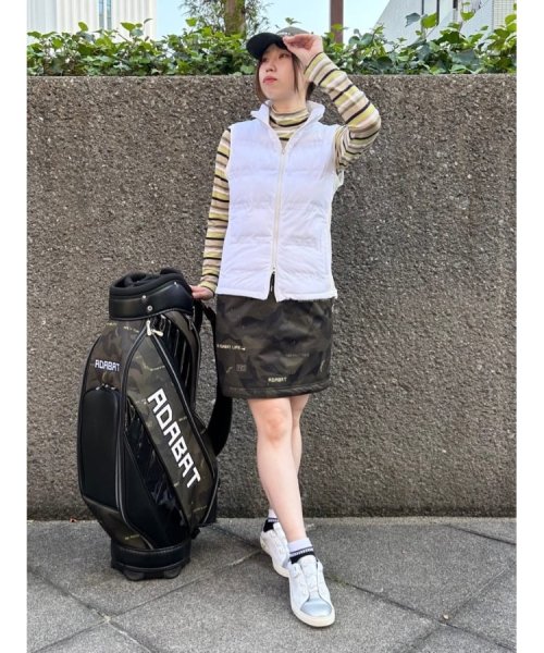 【リバーシブル／撥水／防風】ウェストゴム 中綿スカート 商品説明【デザイン】カモフラージュ柄と、ホワイトの組み合わせのリバーシブル中綿スカートです。ウェストのひもで調整することが可能。ゴルフマップ柄をカモフラー Y1499917181(11583円)