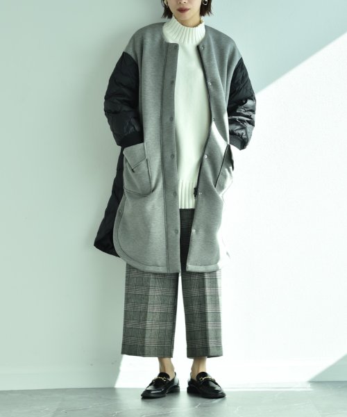 【ＮＵＳ】ダンボールニット＊キルトダウン 