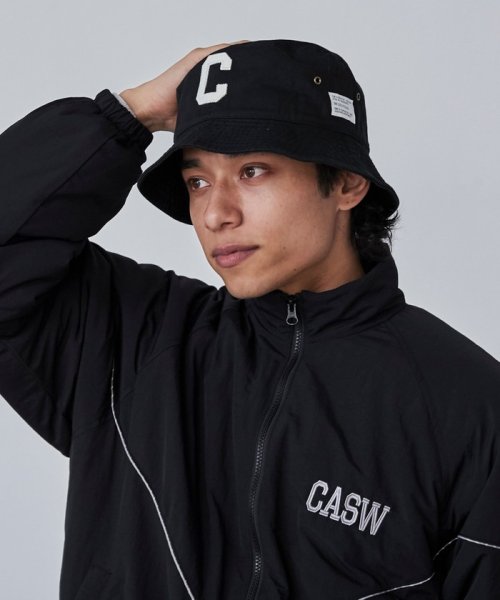 coen(coen)/California Sportswear（カリフォルニアスポーツウェア）別注ナイロントラックジャケット（セットアップ対応）／巾着バッグ付き/img01