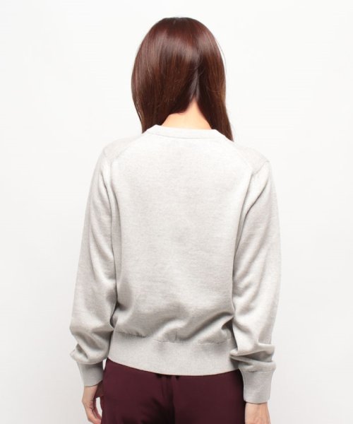 【MAISON KITSUNE】メゾン キツネ ボールド フォックスヘッド パッチ レギュラー カーディガン LW00506KT1036 