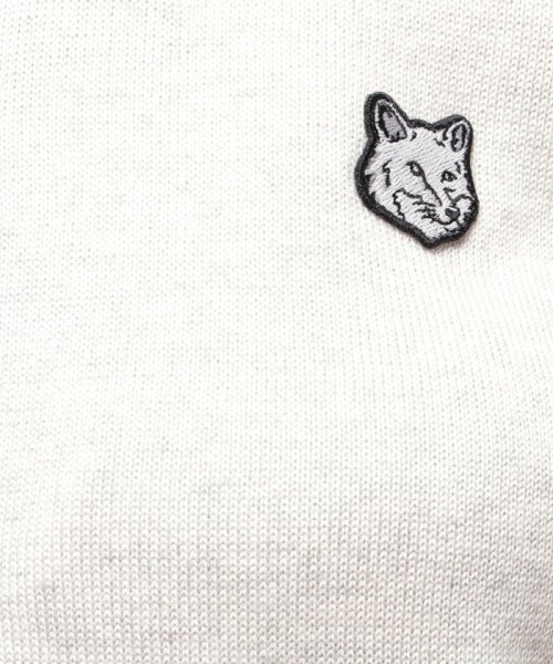 【MAISON KITSUNE】メゾン キツネ ボールド フォックスヘッド パッチ レギュラー カーディガン LW00506KT1036 