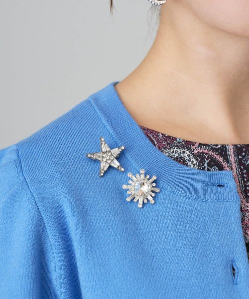 メリノウールビジュー カーディガン P3232085308(24750円)