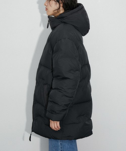 ADAM ET ROPE'(アダム　エ　ロペ)/【GANNI】SOFT PUFFER OVERSIZED MIDI JACKET/img08