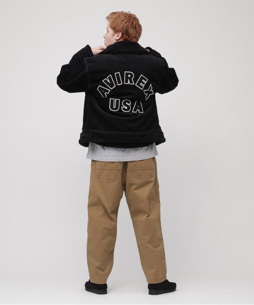 《WEB&DEPOT限定》CORDUROY B－3 JACKET / コーデュロイ B－3 ジャケット / AVIREX / アヴィレックス AVIREX WEB&DEPOT限定 CORDUROY B－3 JACKET コーデュロイ ジャケット Bust Waist Hips 178Chest 92Waist 76hips 95Shoes