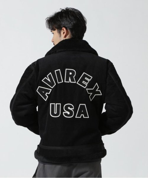 AVIREX(AVIREX)/《WEB&DEPOT限定》CORDUROY B－3 JACKET / コーデュロイ B－3 ジャケット / AVIREX / アヴィレックス/img04