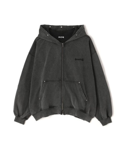 LHP(エルエイチピー)/Supplier/サプライヤー/STUDS CROSS ZIP HOODIE/img03