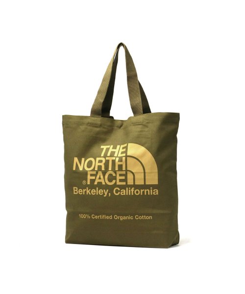 THE NORTH FACE(ザノースフェイス)/【日本正規品】 ザ・ノース・フェイス トートバッグ キャンバス 大容量 THE NORTH FACE A3 黒 オーガニックコットントート NM82385/img08