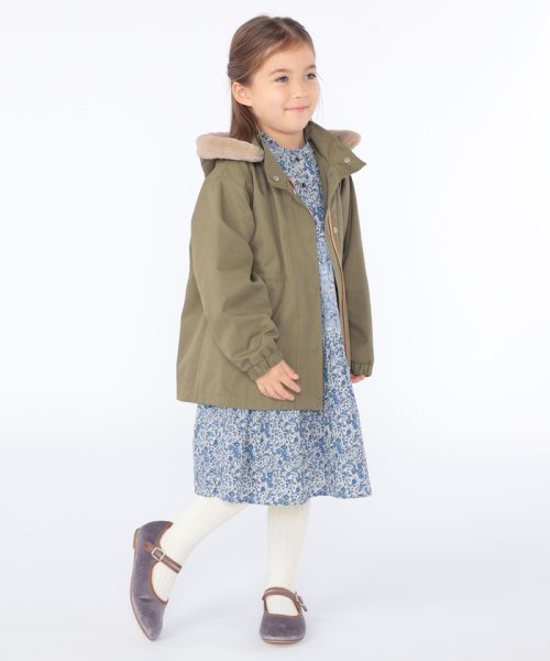 SHIPS KIDS(シップスキッズ)/SHIPS KIDS:100～130cm /〈洗濯機可能〉ツイル モッズ コート/img07