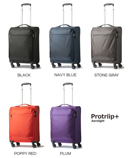 protrip(プロトリップ)/プロトリップ スーツケース 機内持ち込み 29L 軽量 撥水 小型 小さめ ソフトキャリーケース エアロライト Protriip PP－AE001/img03