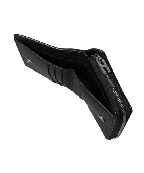 【ピウメノ】二つ折り財布 レザー コンパクトウォレット 本革 ピウメノ