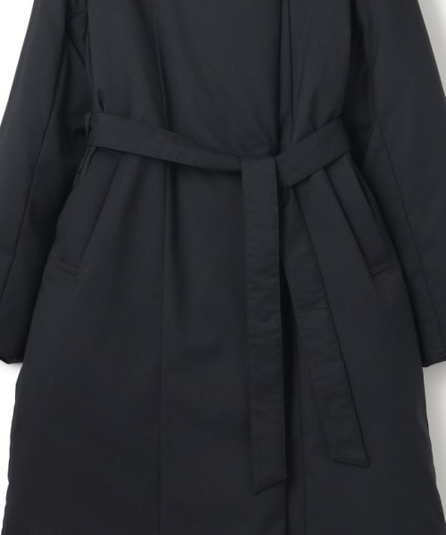 【滝沢眞規子さん着用】リュクスダウン ガウンコート 