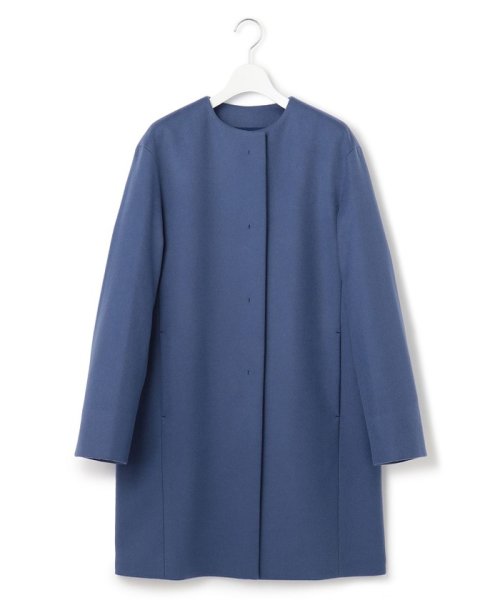 ウールカシミヤビーバー ノーカラー コート ウールカシミヤビーバー 品番 コート