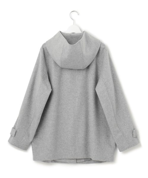 ウールカシミヤビーバー フード付き ショートコート ウールカシミヤビーバー コート 品番