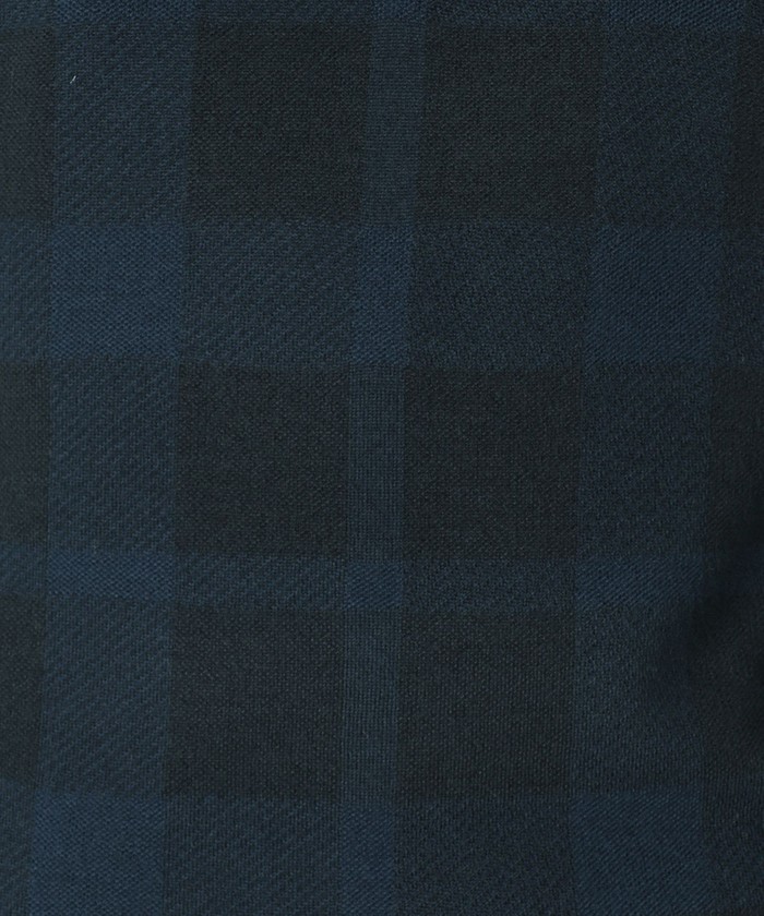 トーナルチェックスタンドネックニット(505751007)|HANKYU MEN'S