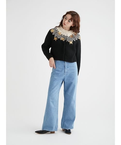 ハイウエストデニムパンツ 予めご了承ください