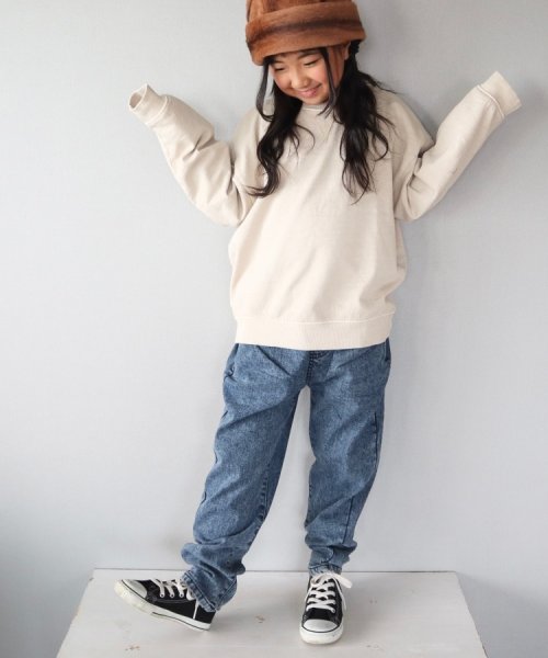 SHOO・LA・RUE(Kids) (シューラルーキッズ)/【110－140cm】裏起毛デニムパンツ/img17