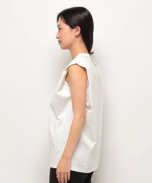 Droite Lautreamont(ドロワット　ロートレアモン)/【Droite select】CLANE POWER SHOULDER TOPS/img01