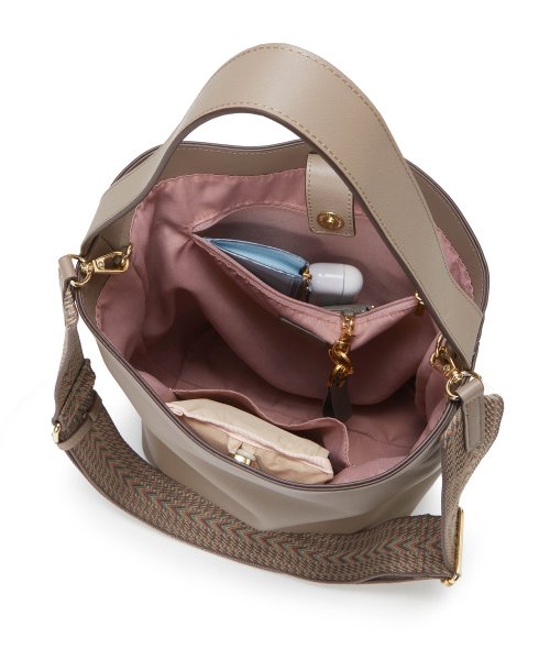 【TREASURE TOPKAPI】スムースレザー 2WAY ワンショルダー バッグ 