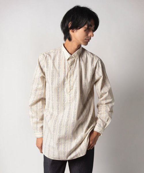 LEVI’S OUTLET(リーバイスアウトレット)/LEVI'S(R) VINTAGE CLOTHING 1914'S LS&CO シャツ DIVISADERO ベージュ ECRU AND BLACK/img05