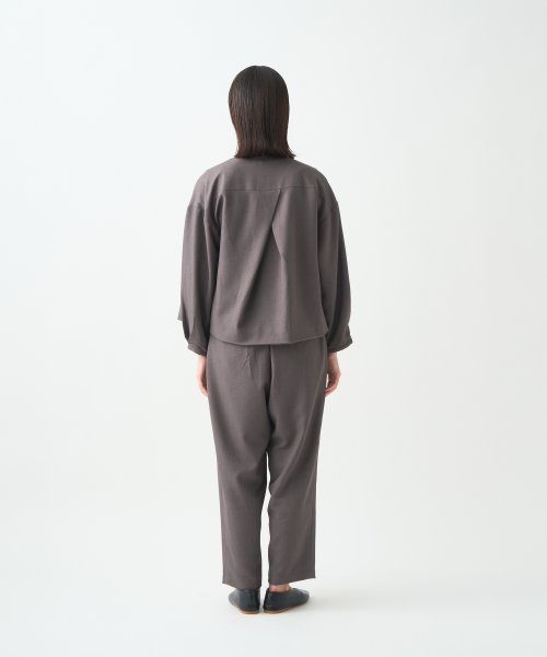 「KELEN/ケレン」デザインネックジャケット/LONICA 身幅 肩幅 総丈 そで丈