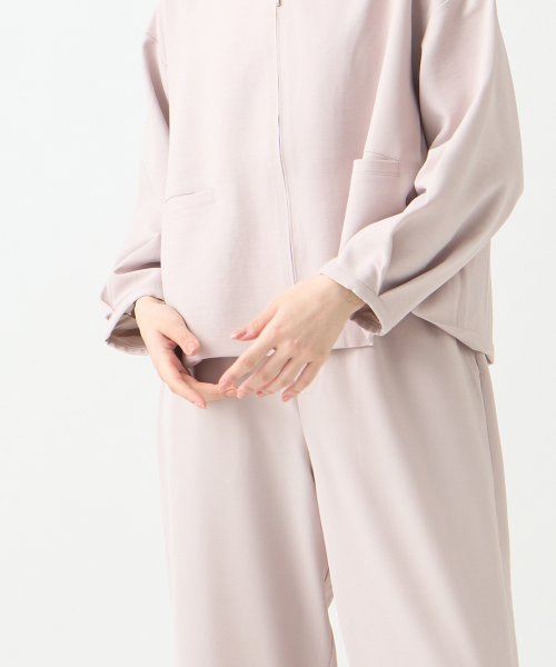 「KELEN/ケレン」デザインネックジャケット/LONICA 身幅 肩幅 総丈 そで丈