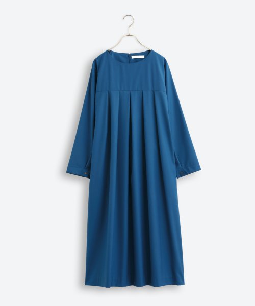 「KELEN/ケレン」タックデザインワンピース/HILA 身幅 肩幅 総丈 そで丈